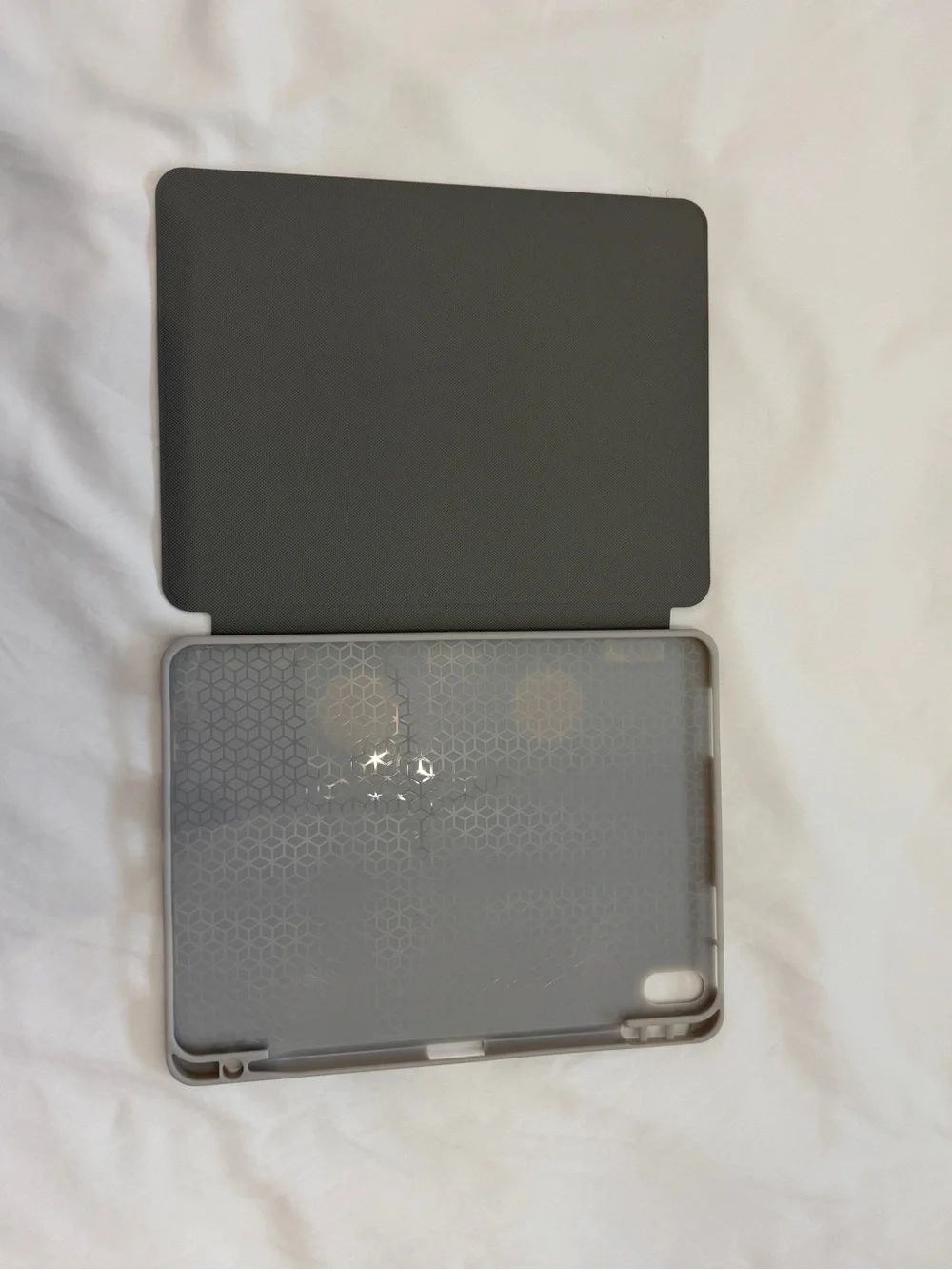 Protective Grey Tablet Case with Stand - Unbranded